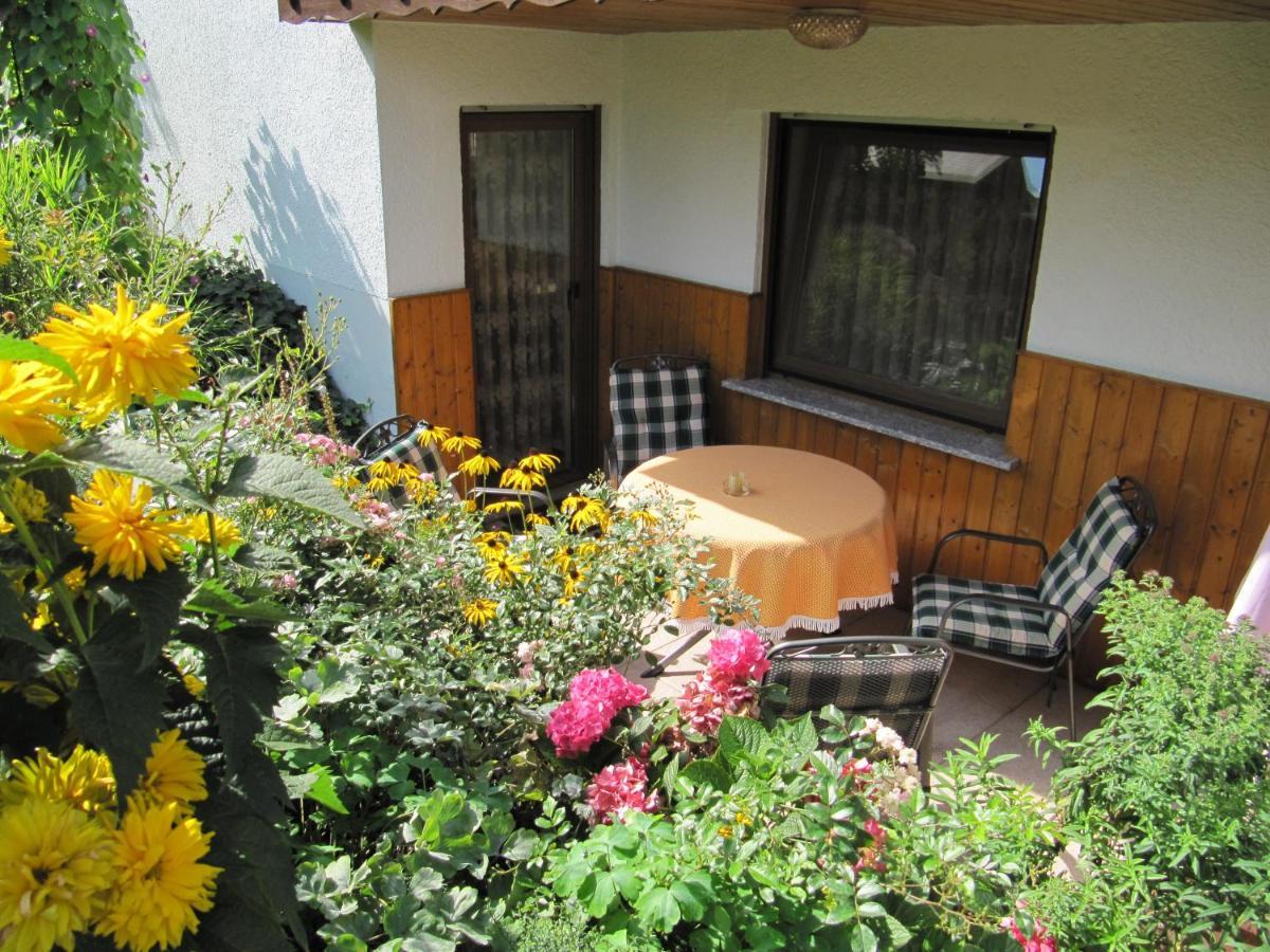 Abendstille Am Obstgarten Mit Terrasse Zapfendorf Exteriör bild