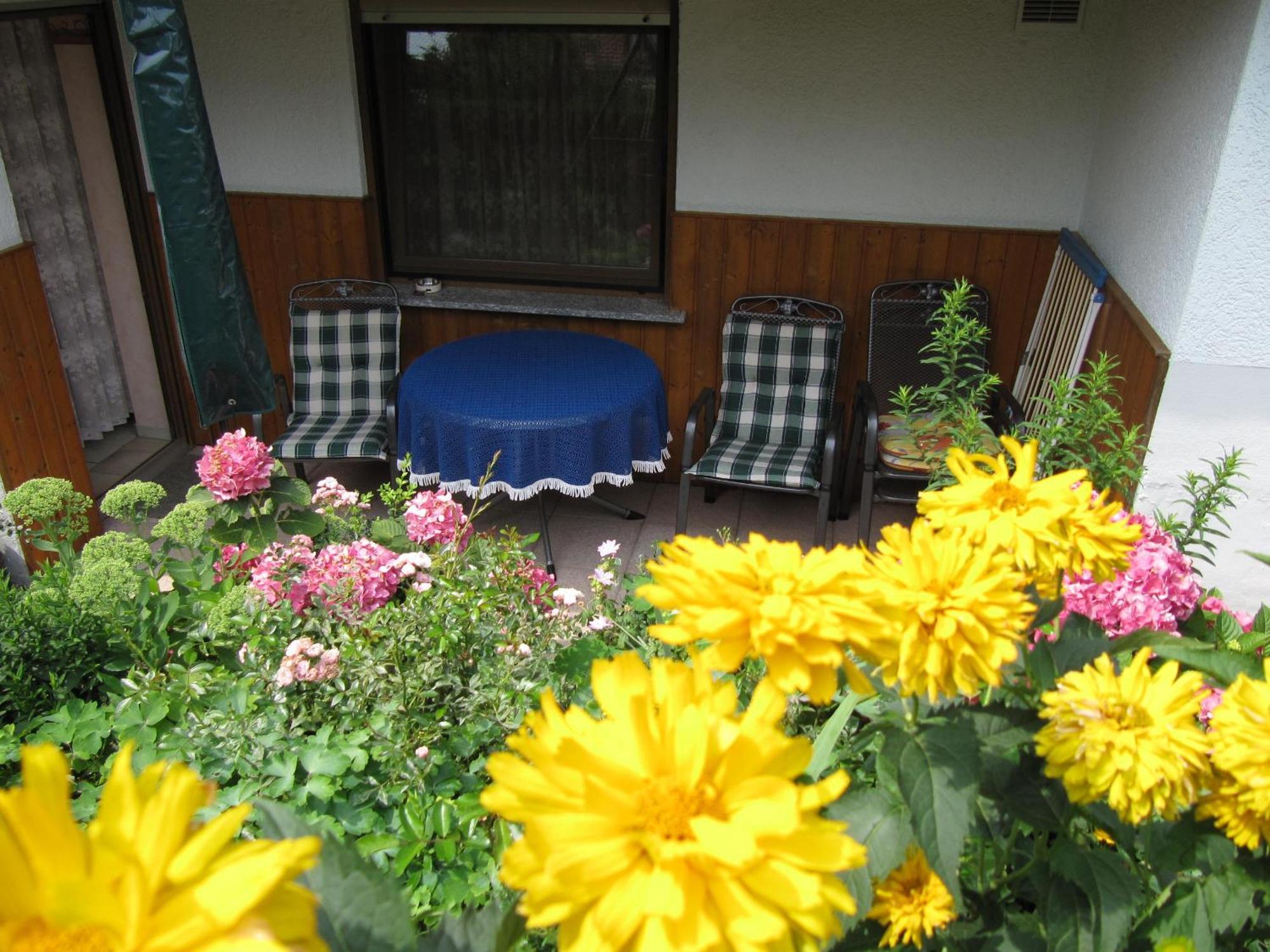 Abendstille Am Obstgarten Mit Terrasse Zapfendorf Exteriör bild